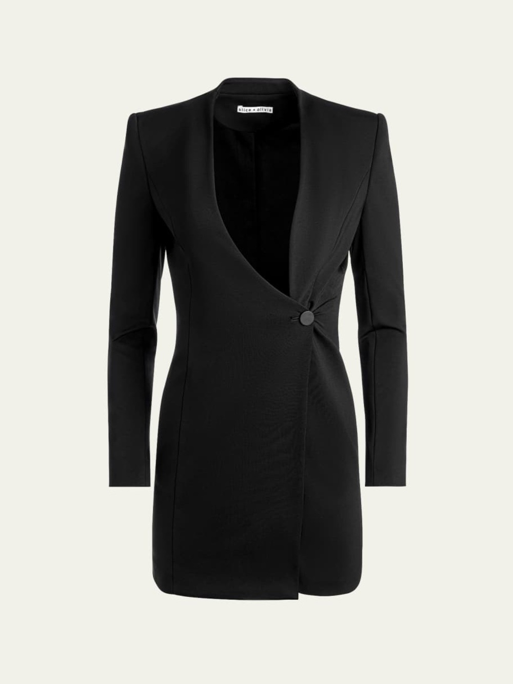 Alice & Olivia Guenda Black Blazer Dress 10
